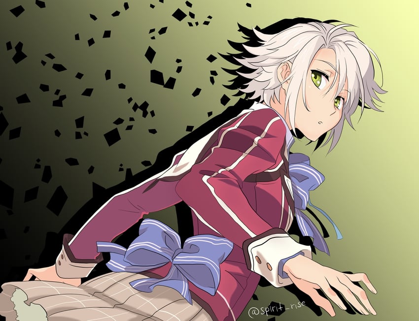 fie claussell (eiyuu densetsu and 2 more) drawn by spirit_rise