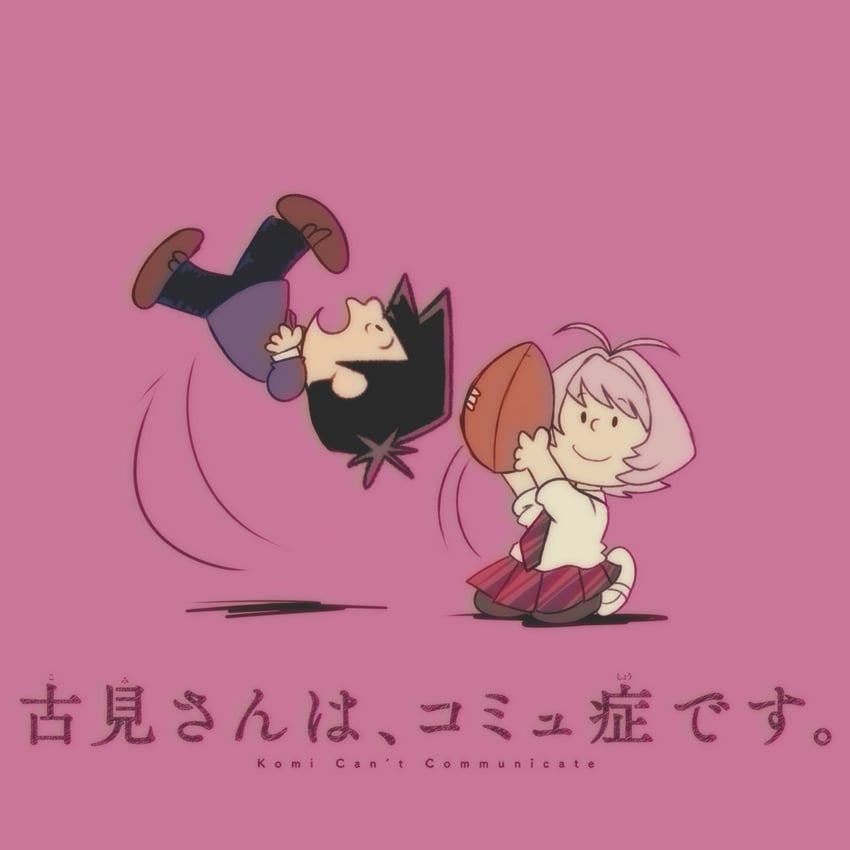 tadano hitohito and osana najimi (komi-san wa komyushou desu and 1 more) drawn by lueduar
