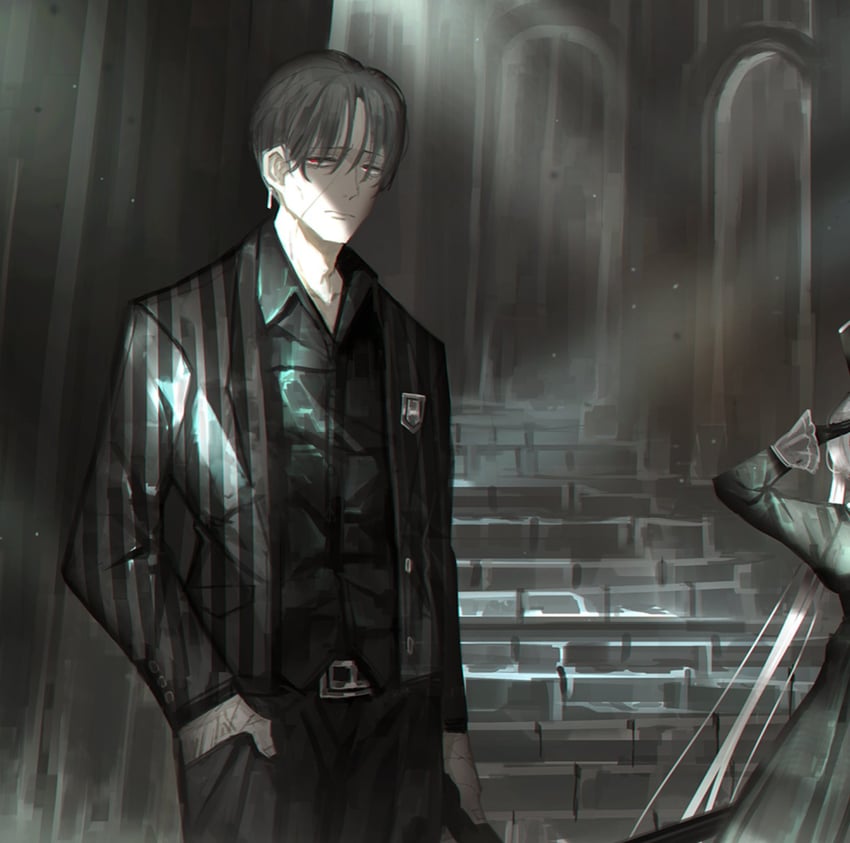 vergilius (project moon and 1 more) drawn by nai_ga