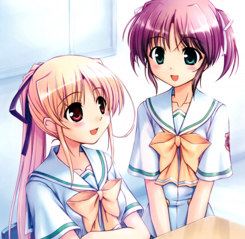 asagiri mai and cynthia marguerite (yoake mae yori ruri iro na) drawn by bekkankou