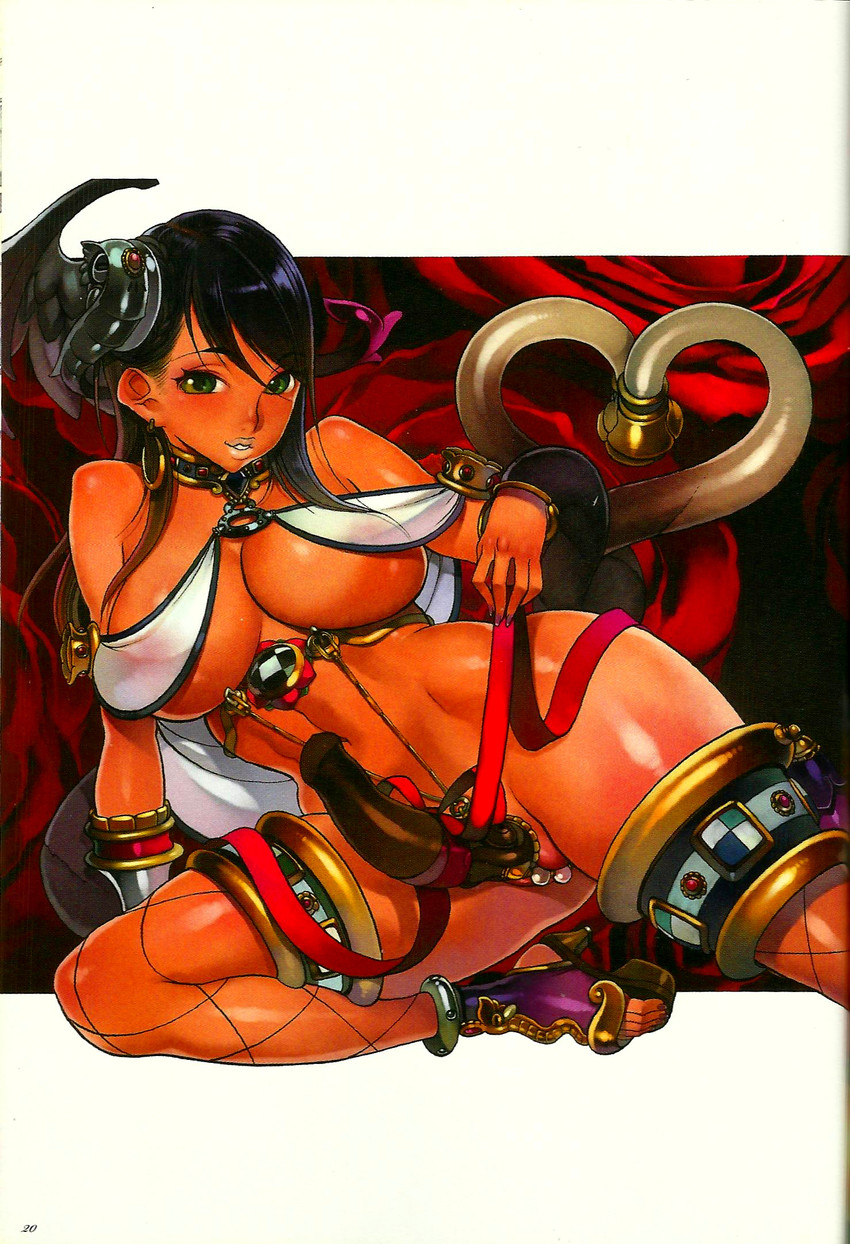 luna luna (queen's blade and 1 more) drawn by f.s.