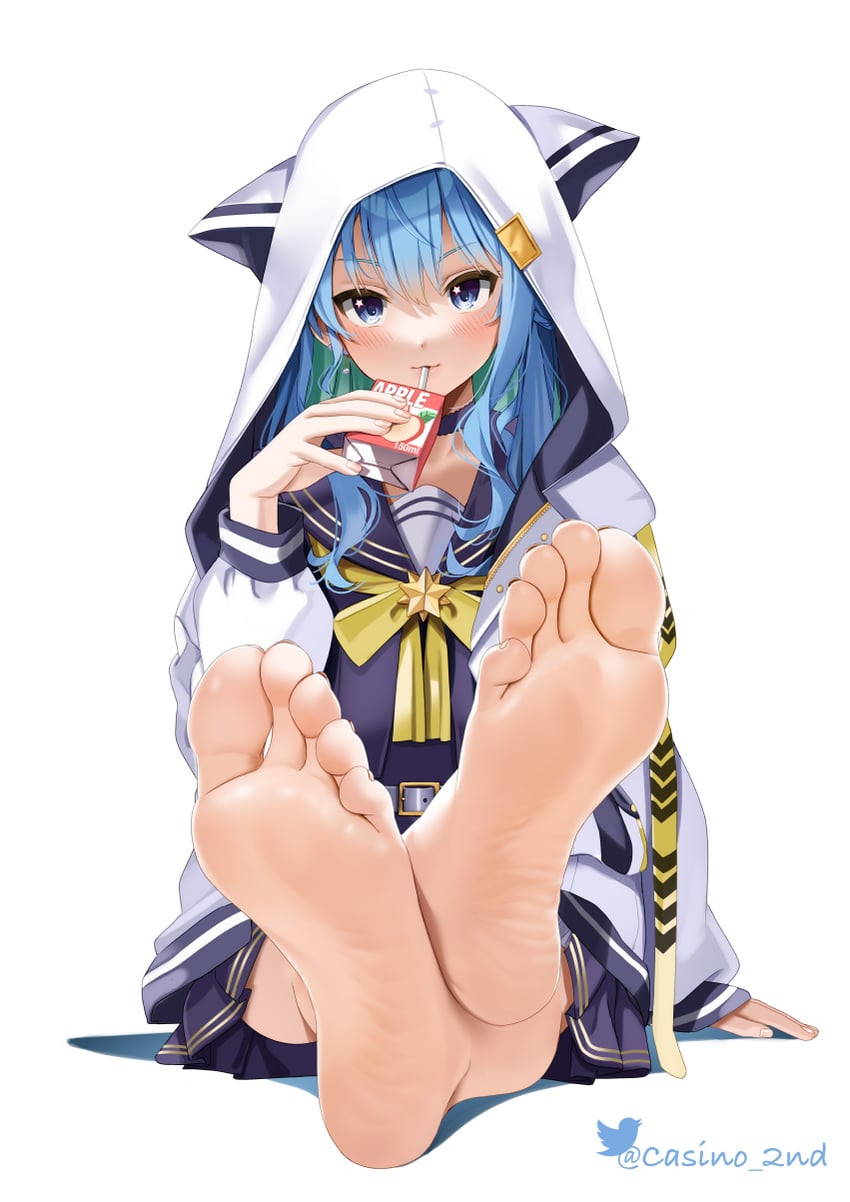 hoshimachi suisei (hololive) drawn by casino_(casinoep)