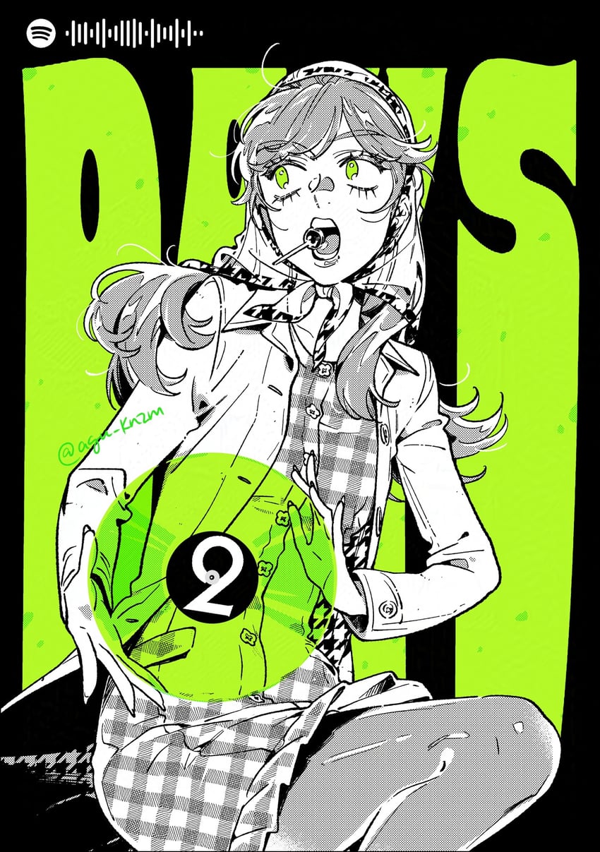 oosawa aya (kininatteru hito ga otoko ja nakatta and 1 more) drawn by arai_sumiko