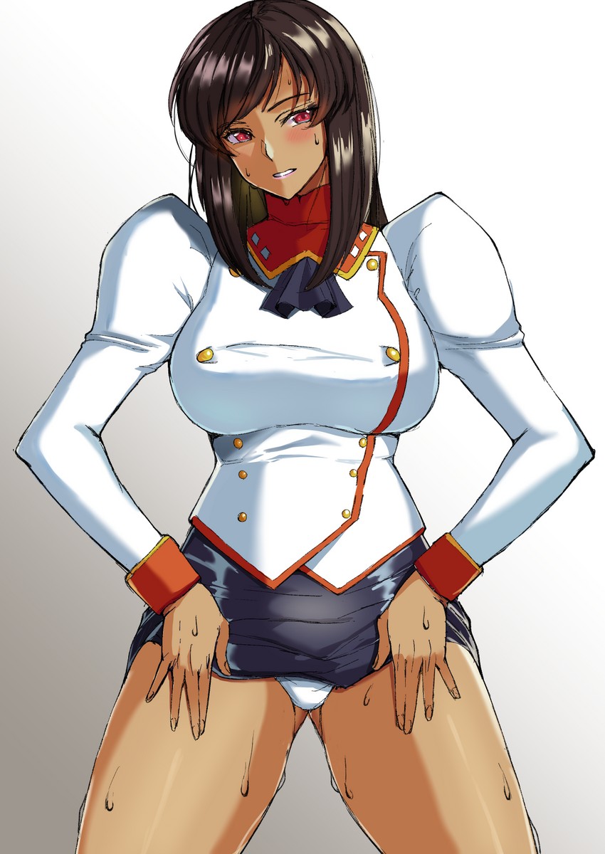 white delmo and white delmo p (aika and 1 more) drawn by yuhica