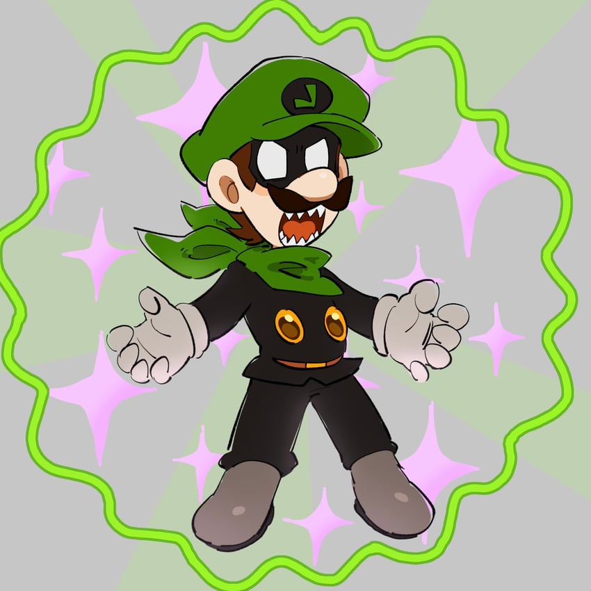 luigi and mr. l (mario and 3 more) drawn by mimimi_(mimimim9999)