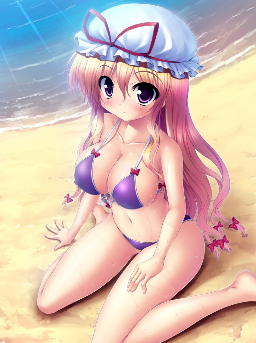 yakumo yukari (touhou) drawn by takeponi