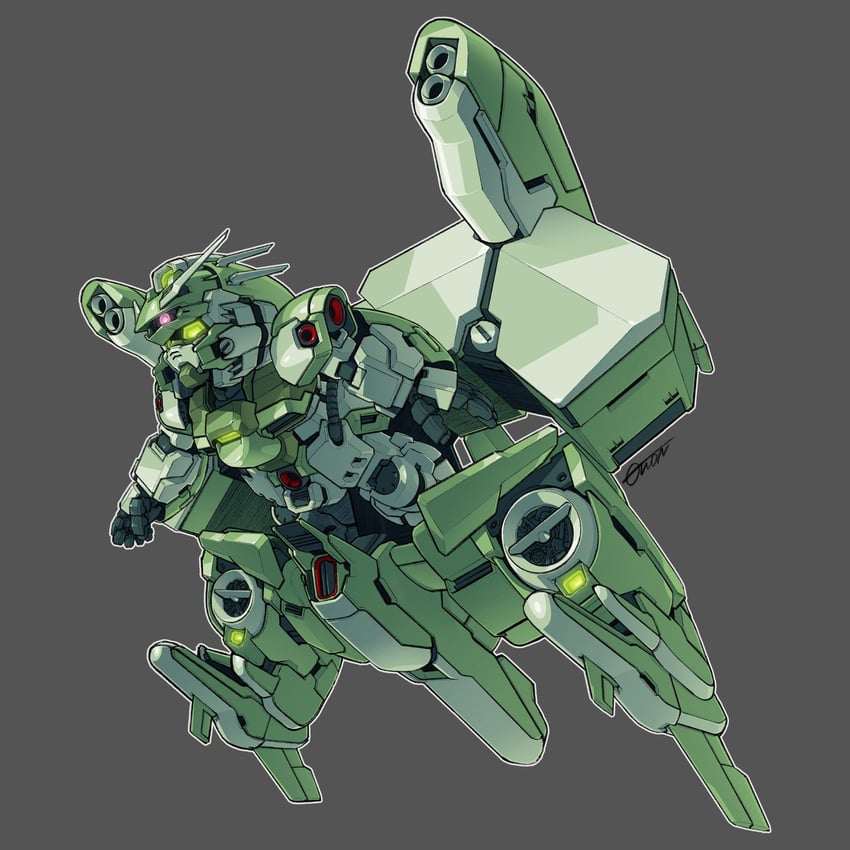 gundam gp-03 stamen, neue ziel, and gundam gp-03 dendrobium (gundam and 2 more) drawn by toilobo