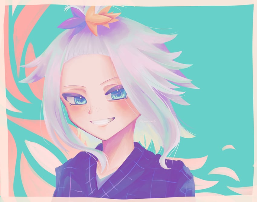 roxie (pokemon and 1 more) drawn by runa_(luna_naut)