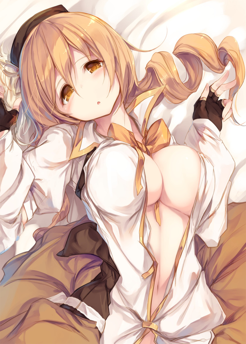 tomoe mami (mahou shoujo madoka magica) drawn by fal_maro