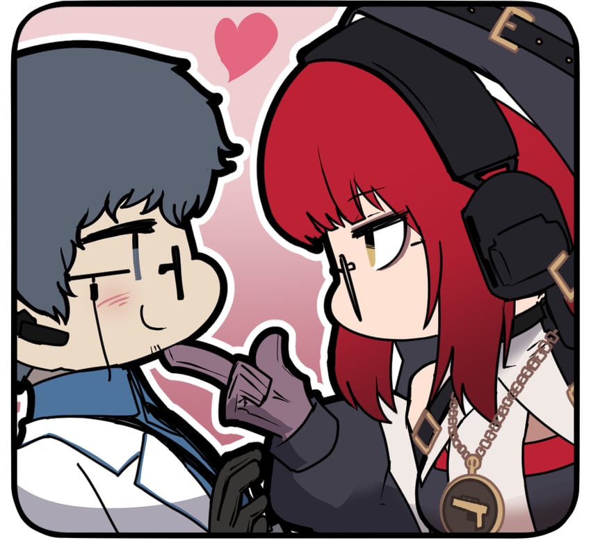 professor, male professor, and erika (girls' frontline and 1 more)