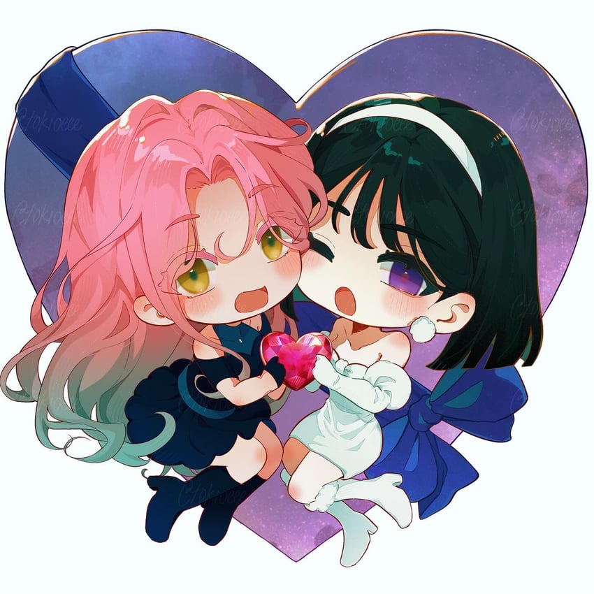sua and mizi (alien stage) drawn by tokitokiee