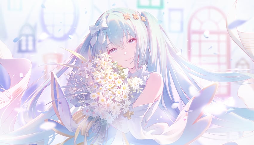 hatsune miku and hiramado miku (vocaloid and 2 more) drawn by colorful_palette