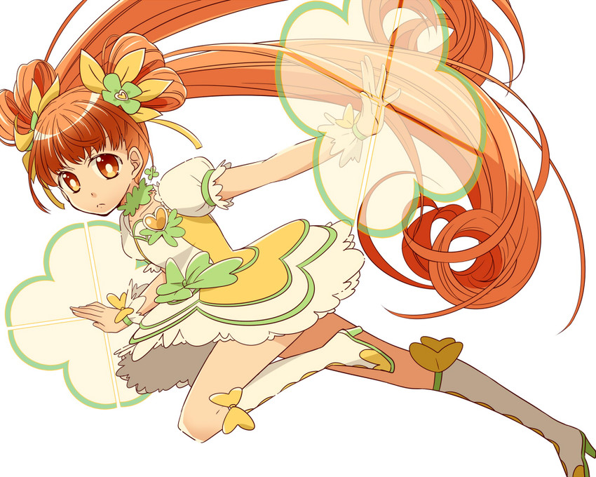 yotsuba alice and cure rosetta (precure and 1 more) drawn by n_hirune