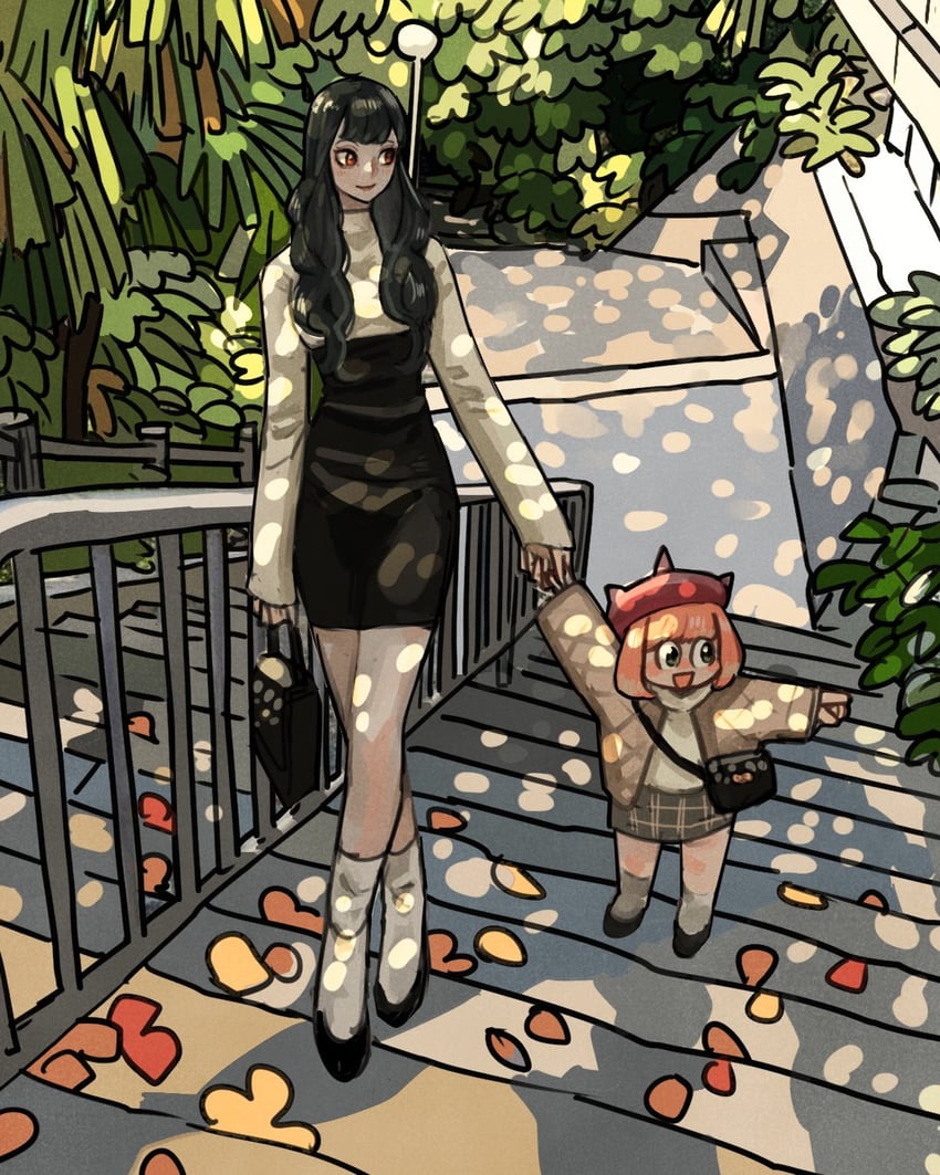 yor briar and anya (spy x family) drawn by takeuchi_ryousuke