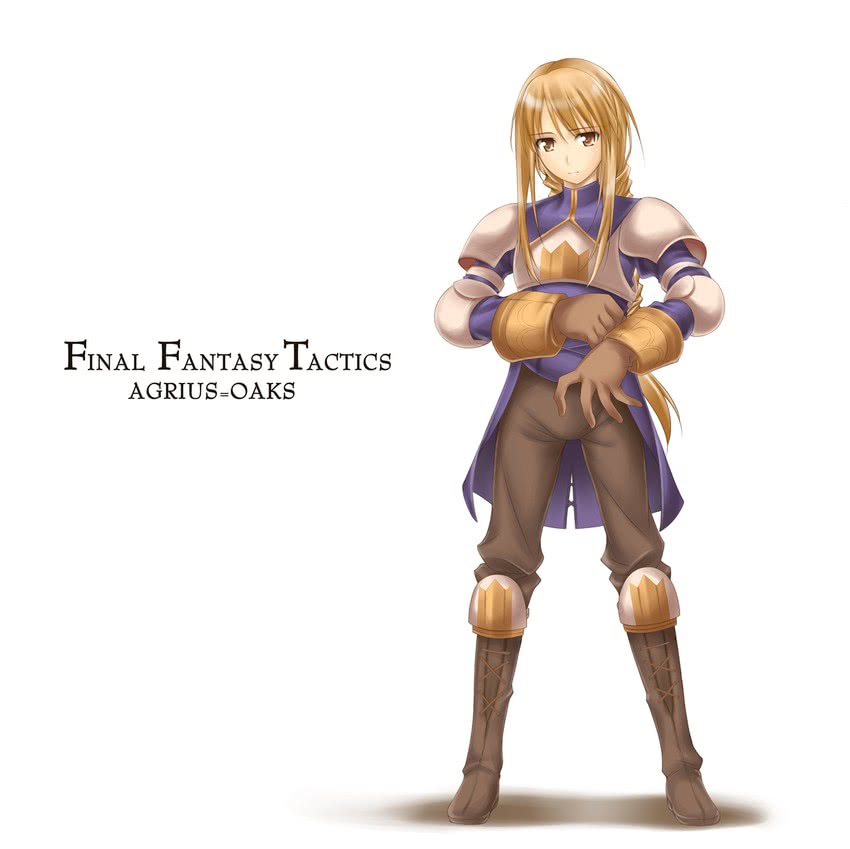agrias oaks (final fantasy and 1 more) drawn by ribucci