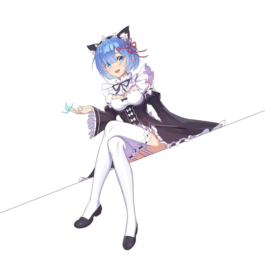rem (re:zero kara hajimeru isekai seikatsu) drawn by tutuxia