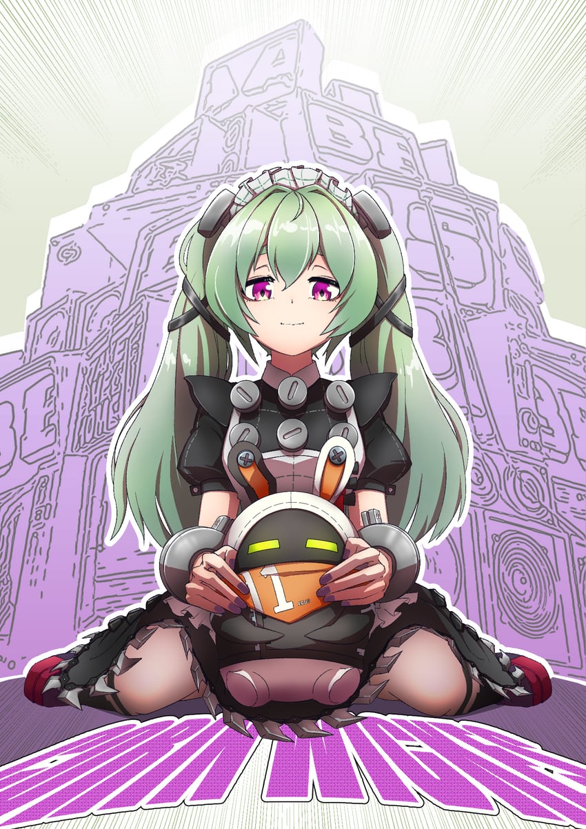 eous and corin wickes (zenless zone zero) drawn by iwainari