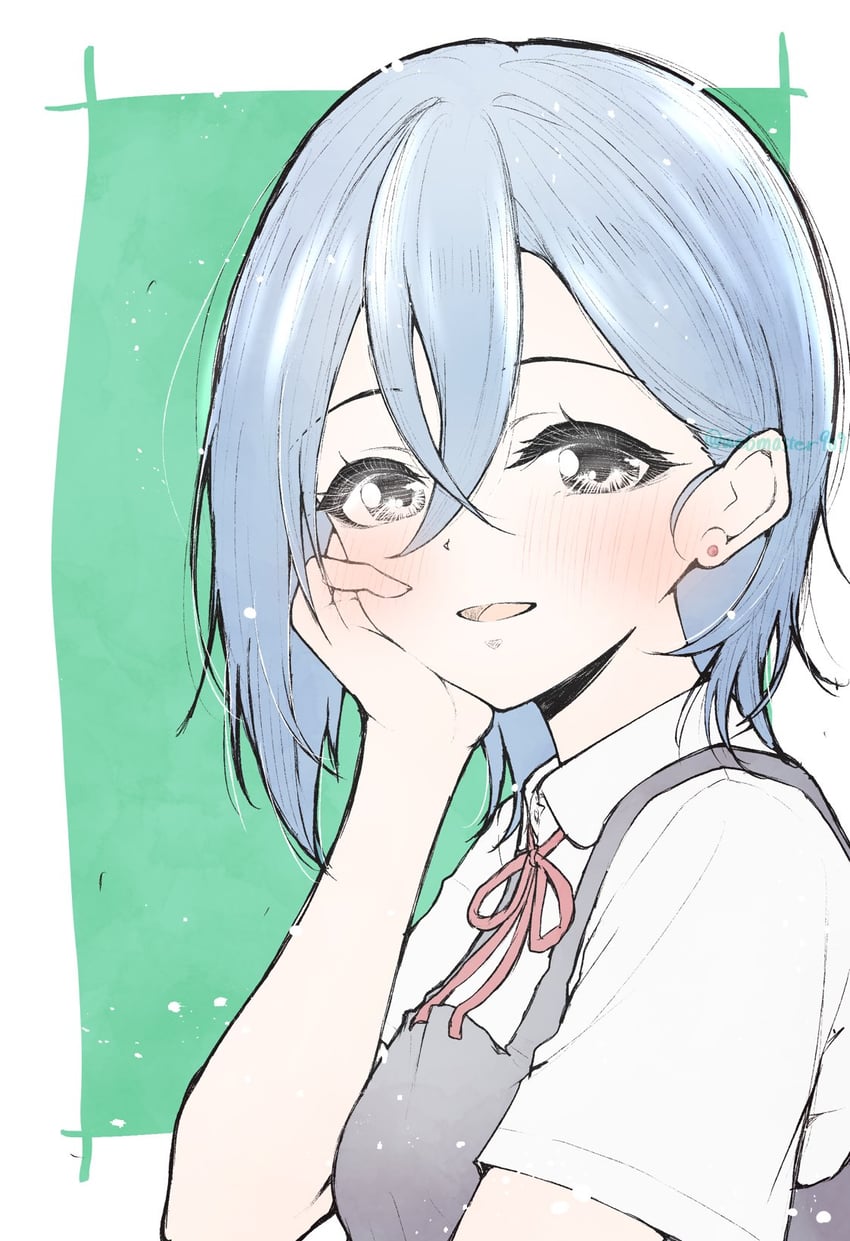 wakana shiki (love live! and 1 more) drawn by katsuragi_(webmaster909)