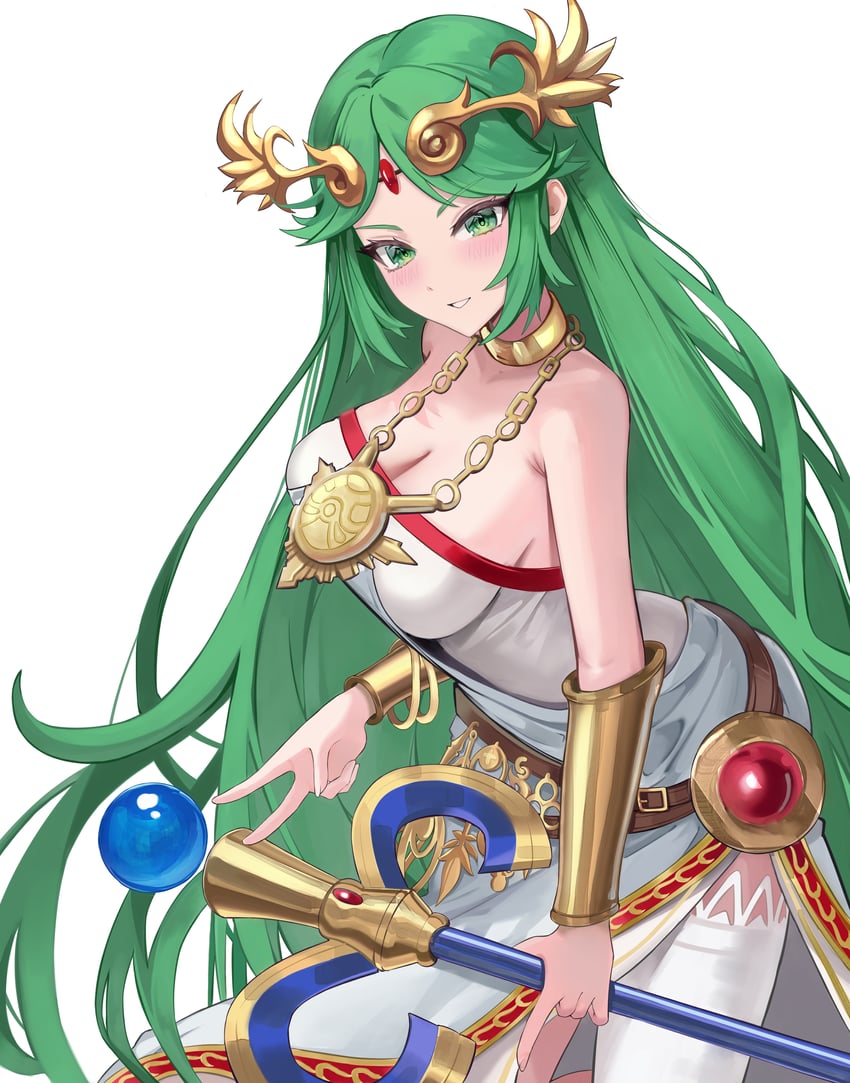 palutena (kid icarus and 1 more) drawn by jyn_jyn