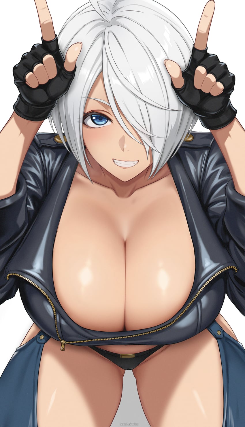 angel (the king of fighters and 1 more) drawn by nuclear82