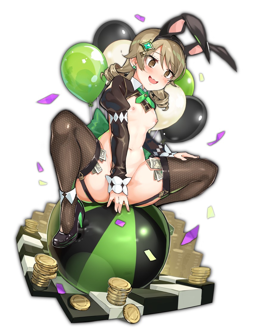 morikubo nono (idolmaster and 1 more) drawn by ishihara_(kuniyoshi)