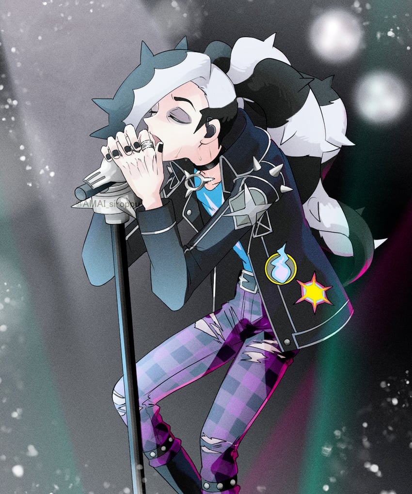 piers (pokemon and 1 more) drawn by dabu_(dabuchan)