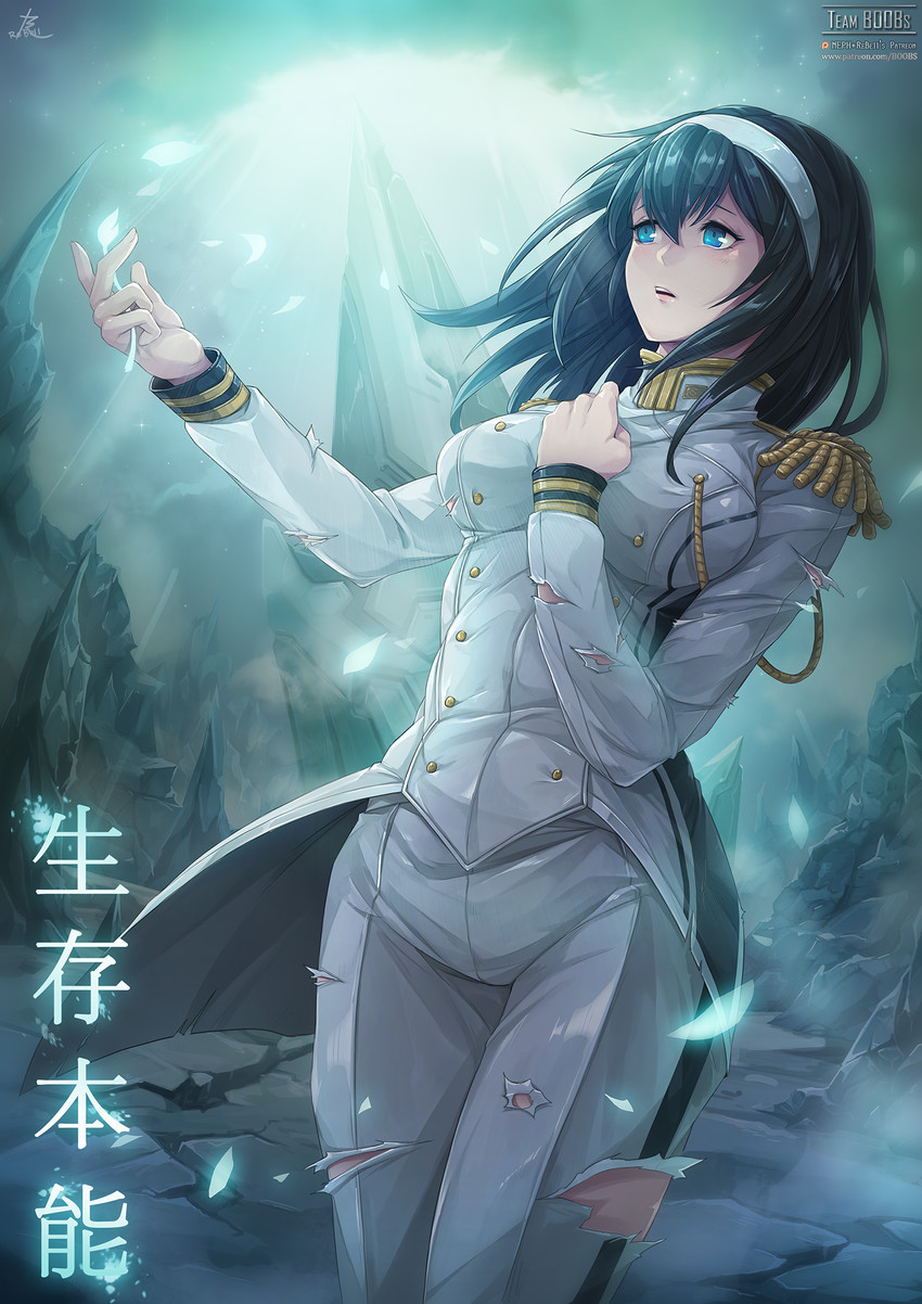 sagisawa fumika (idolmaster and 1 more) drawn by rebe11