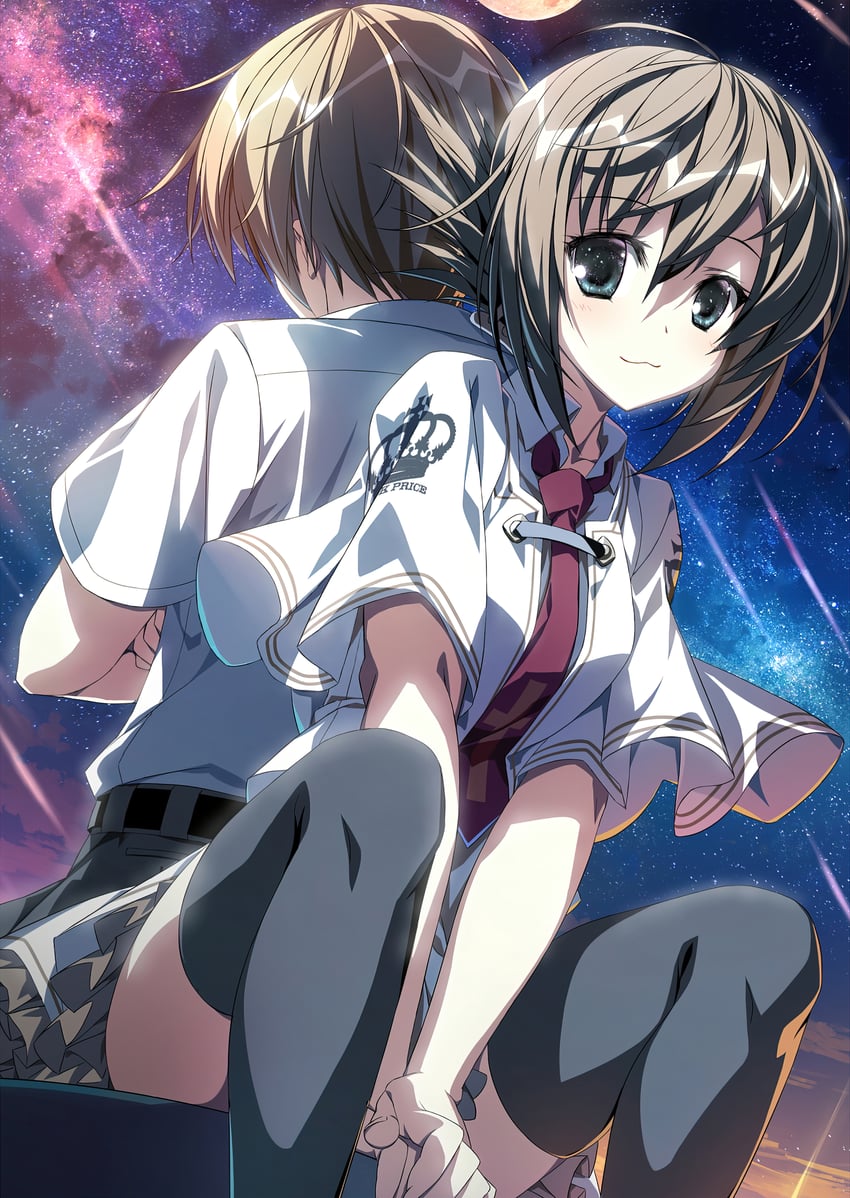 tachibana kimika and mamiya takuji (subarashiki hibi) drawn by suzuri_(tennenseki)