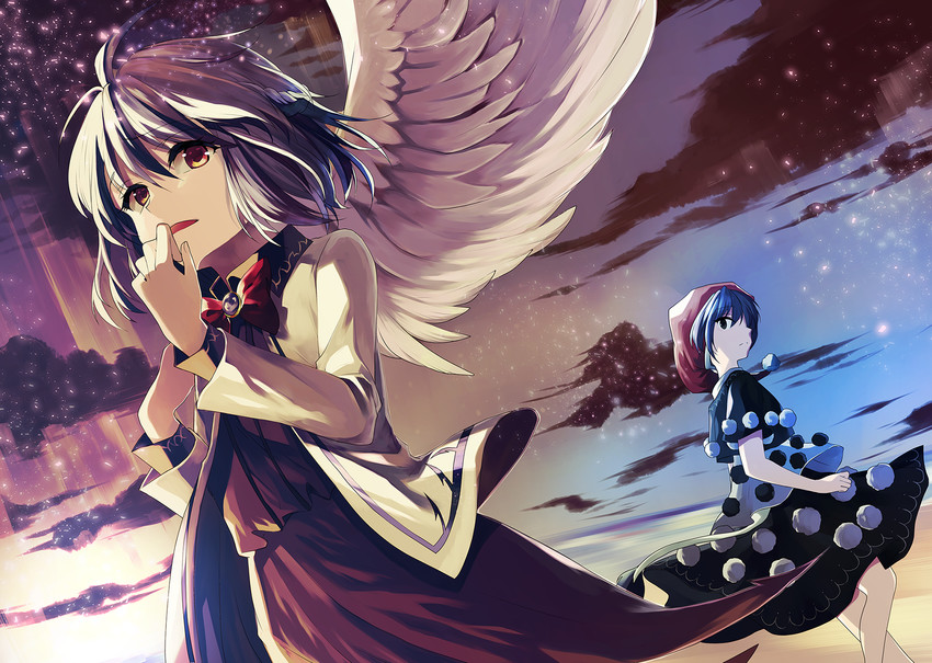kishin sagume and doremy sweet (touhou) drawn by katayama_kei