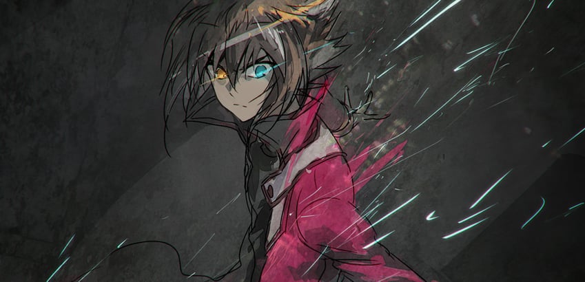 yuki judai (yu-gi-oh! and 1 more) drawn by moribuden