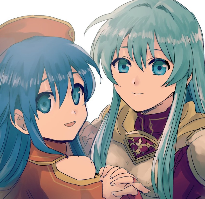 eirika and lilina (fire emblem and 2 more) drawn by kometubu0712