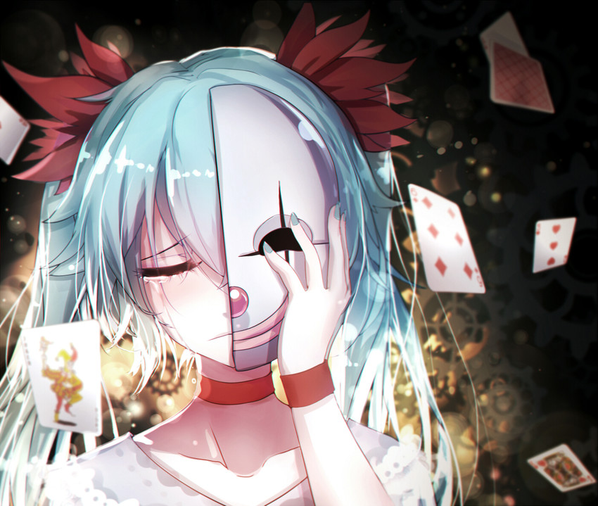 hatsune miku (vocaloid and 1 more) drawn by qys3