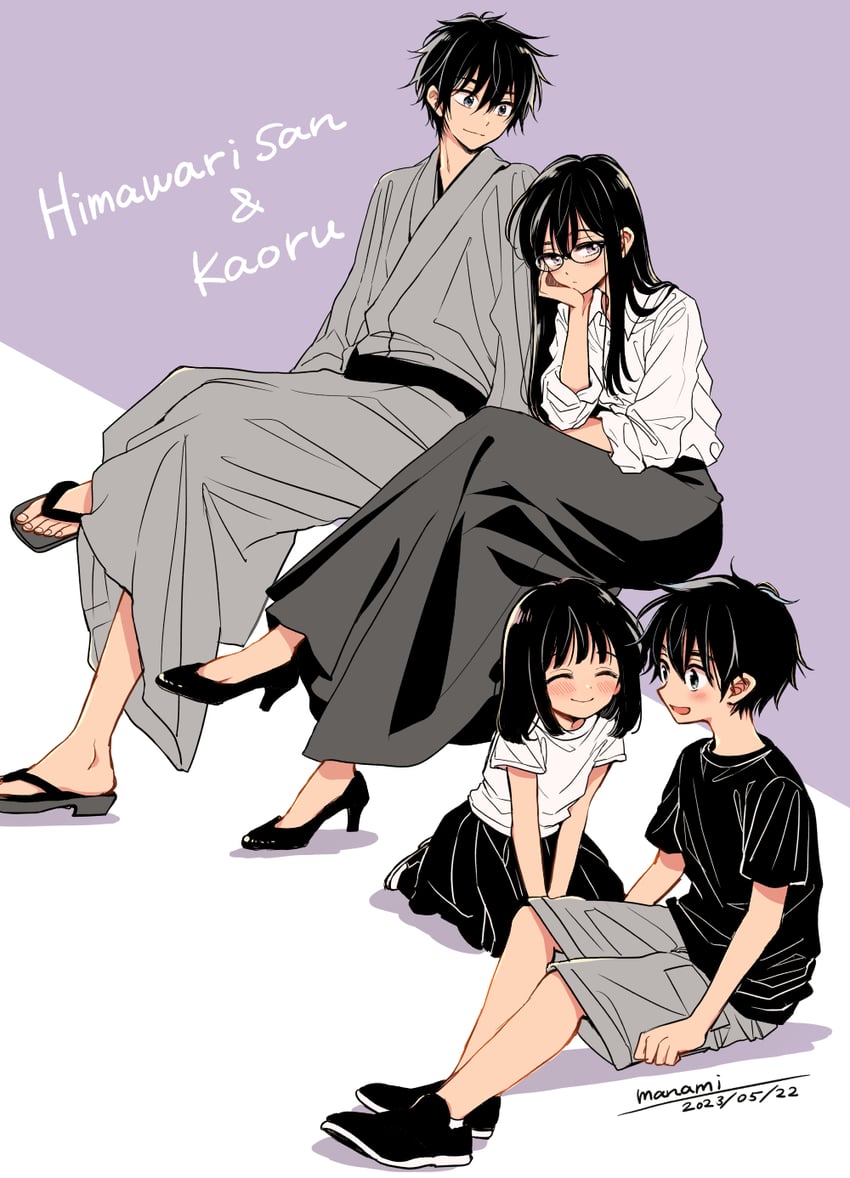 himawari-san and kuroizato kaoru (himawari-san) drawn by sugano_manami