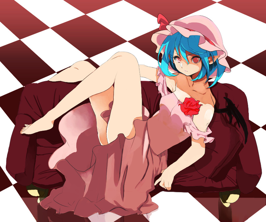 remilia scarlet (touhou) drawn by nekoshoko