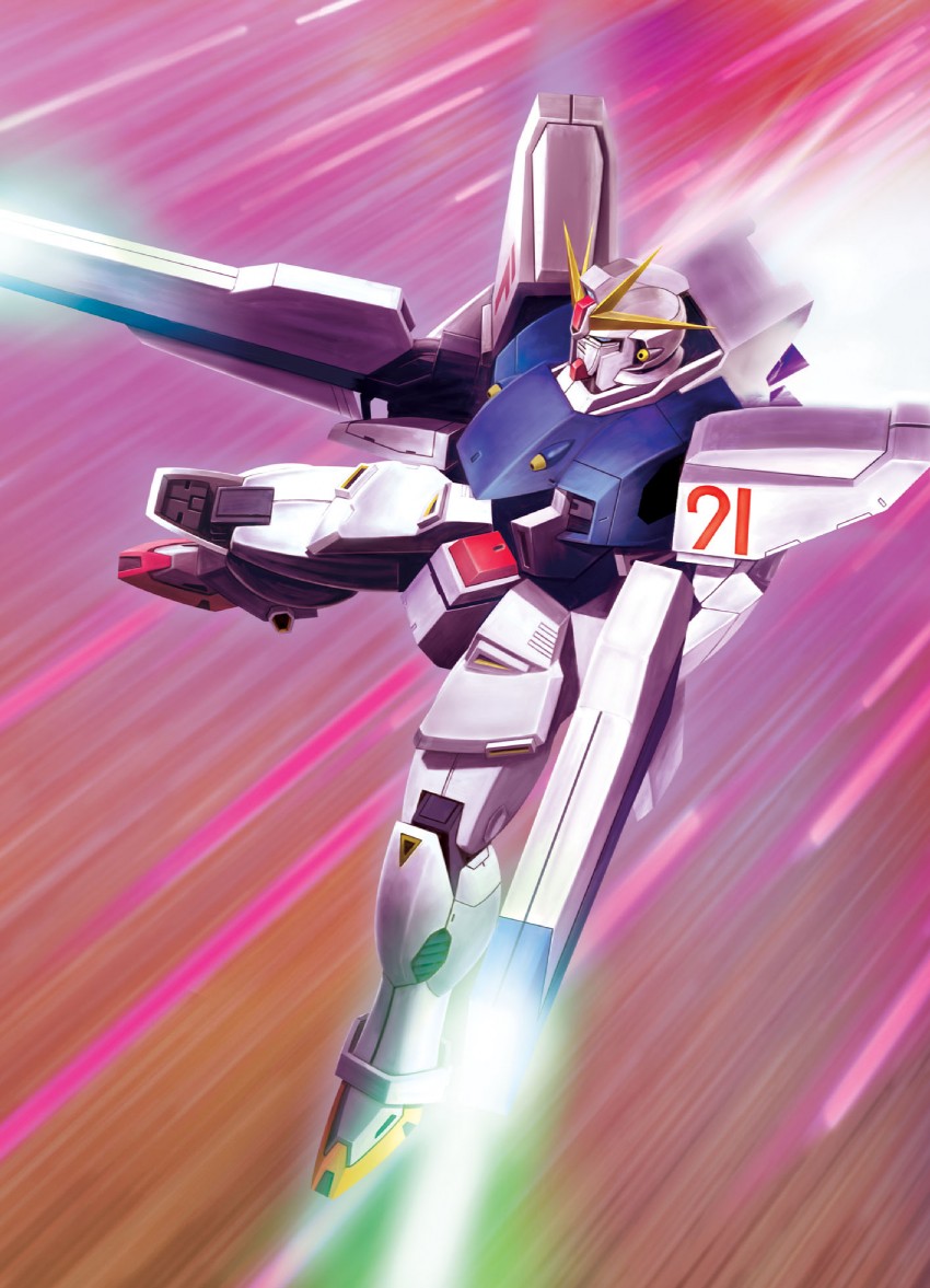 f91 gundam (gundam and 1 more) drawn by hiro_(hibikigaro)