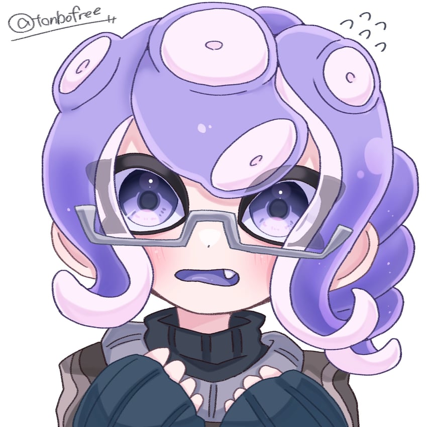octoling player character and octoling girl (splatoon) drawn by tonbofree