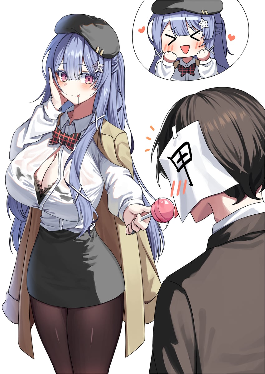 swan claire and administrator (counter:side) drawn by jinggun