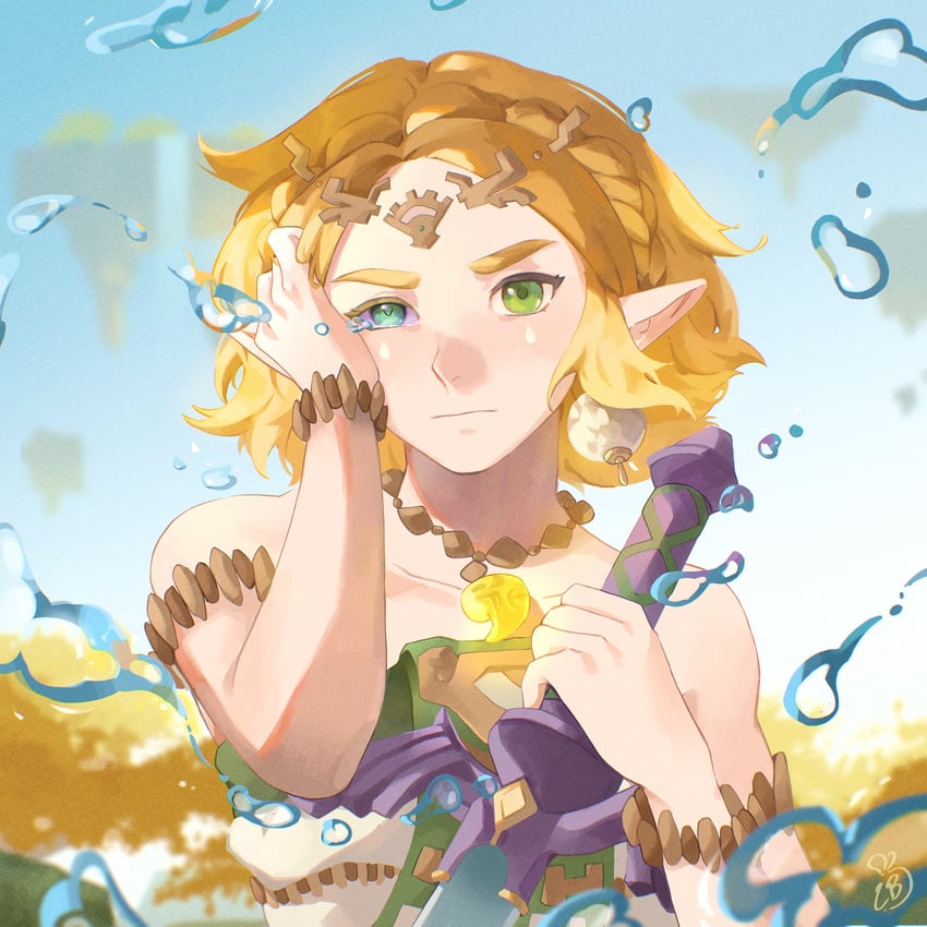 princess zelda (the legend of zelda and 1 more) drawn by lavabun