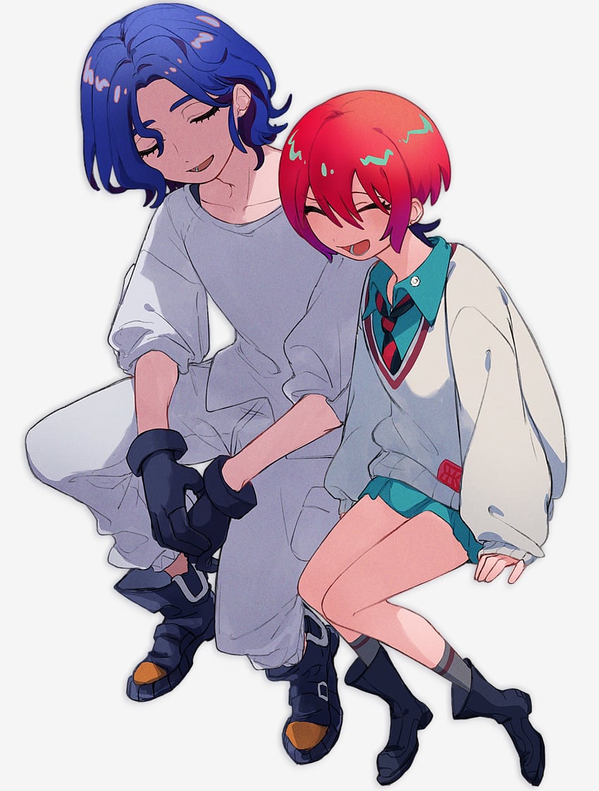 amate yuzuriha and shuji ito (gundam and 1 more) drawn by ymmmkome