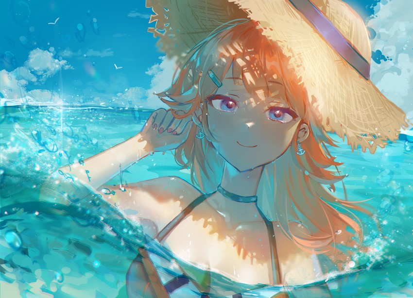 takanashi kiara (hololive and 1 more) drawn by misu_(miisuuu)