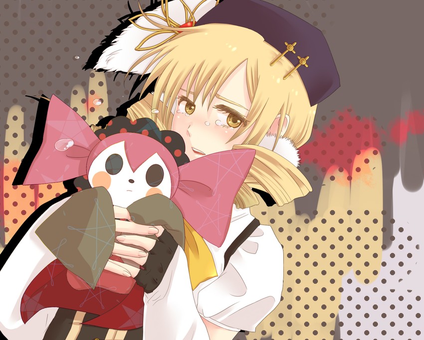 tomoe mami and charlotte (mahou shoujo madoka magica) drawn by kohachi