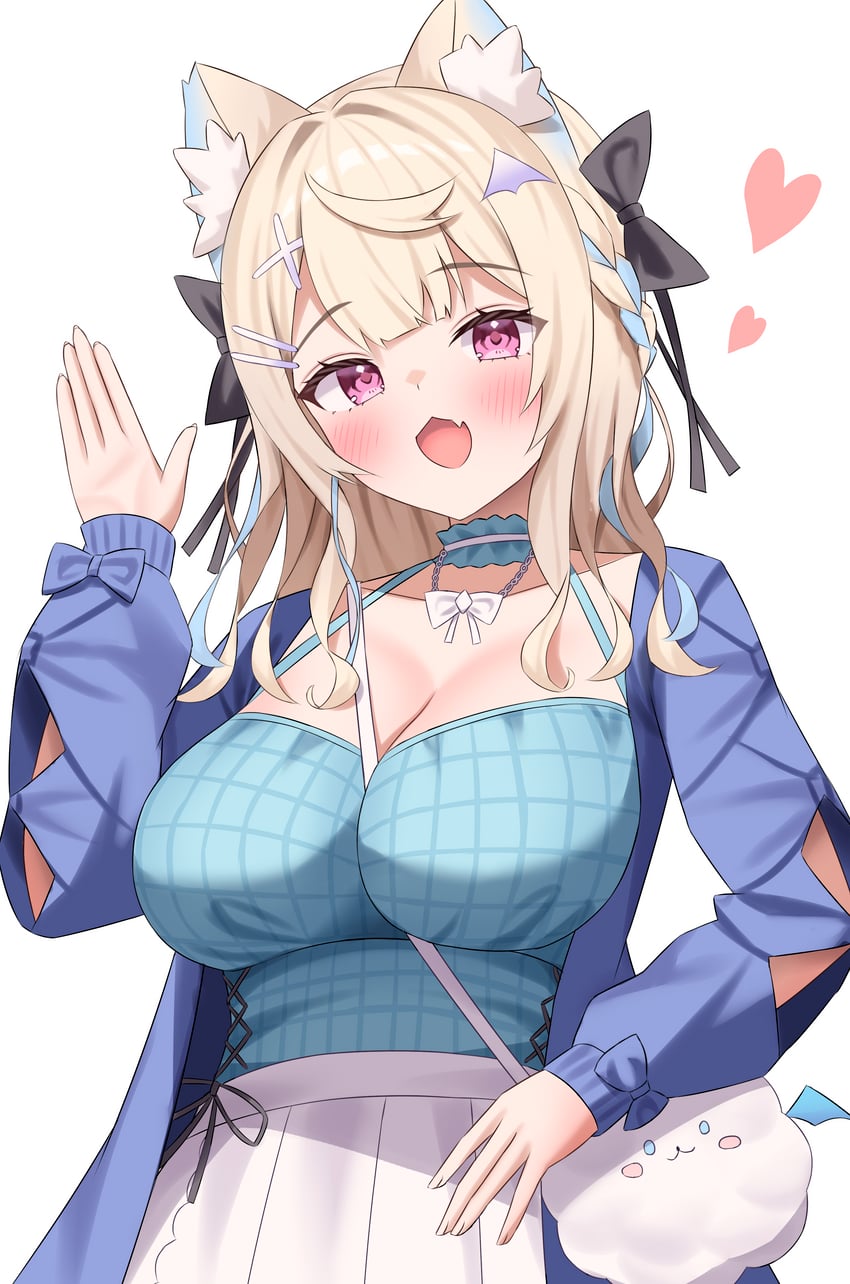 fuwawa abyssgard (hololive and 1 more) drawn by kumoru_(kumoru_145)
