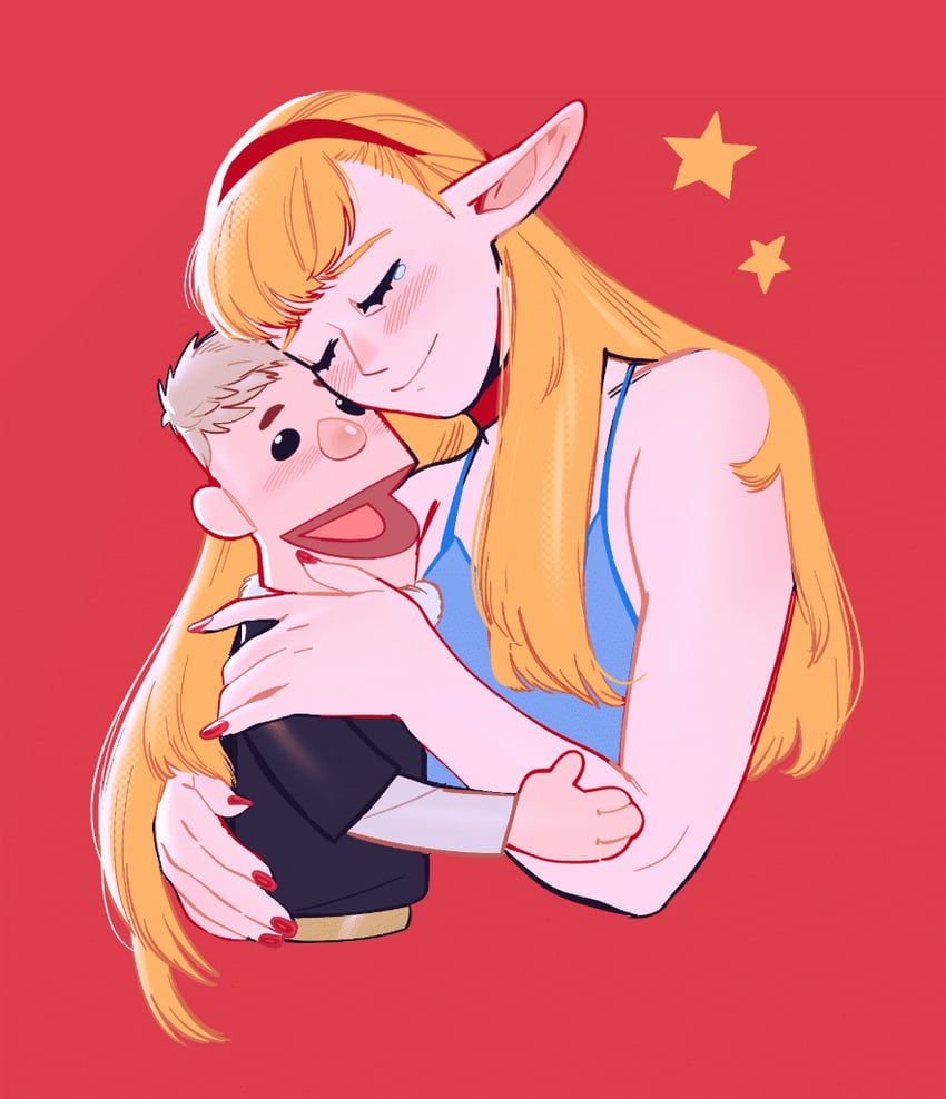 marcille donato and laios touden (dungeon meshi) drawn by aatom87