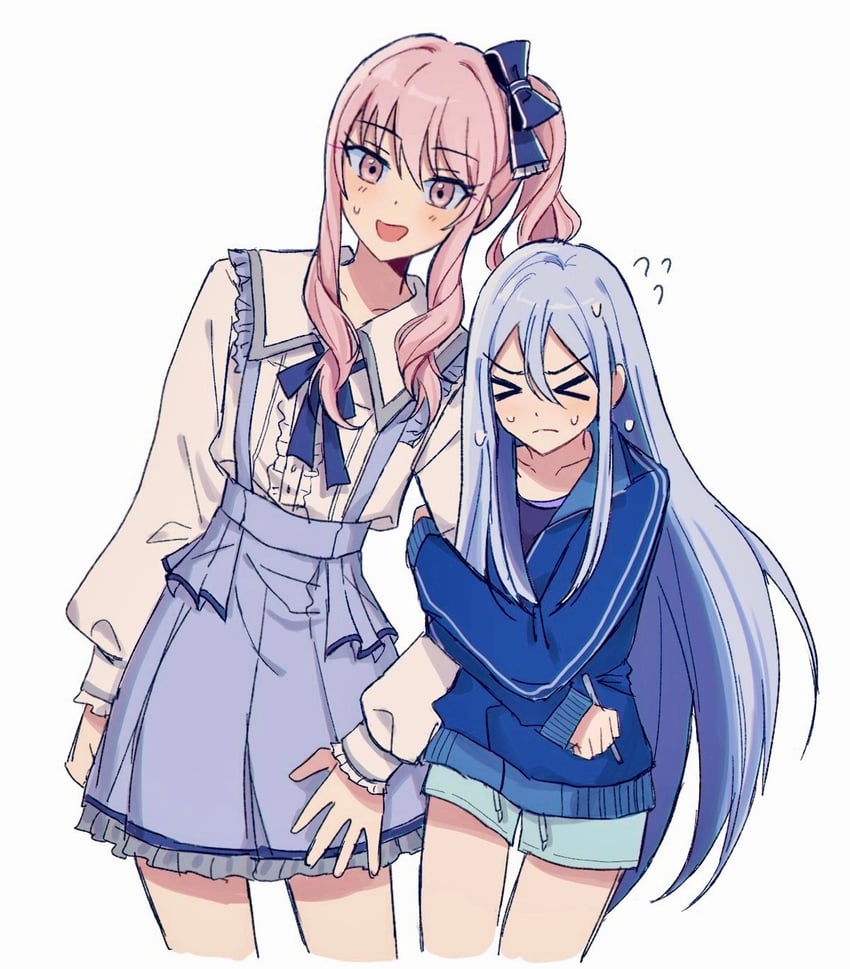 akiyama mizuki and yoisaki kanade (project sekai) drawn by mzk8827