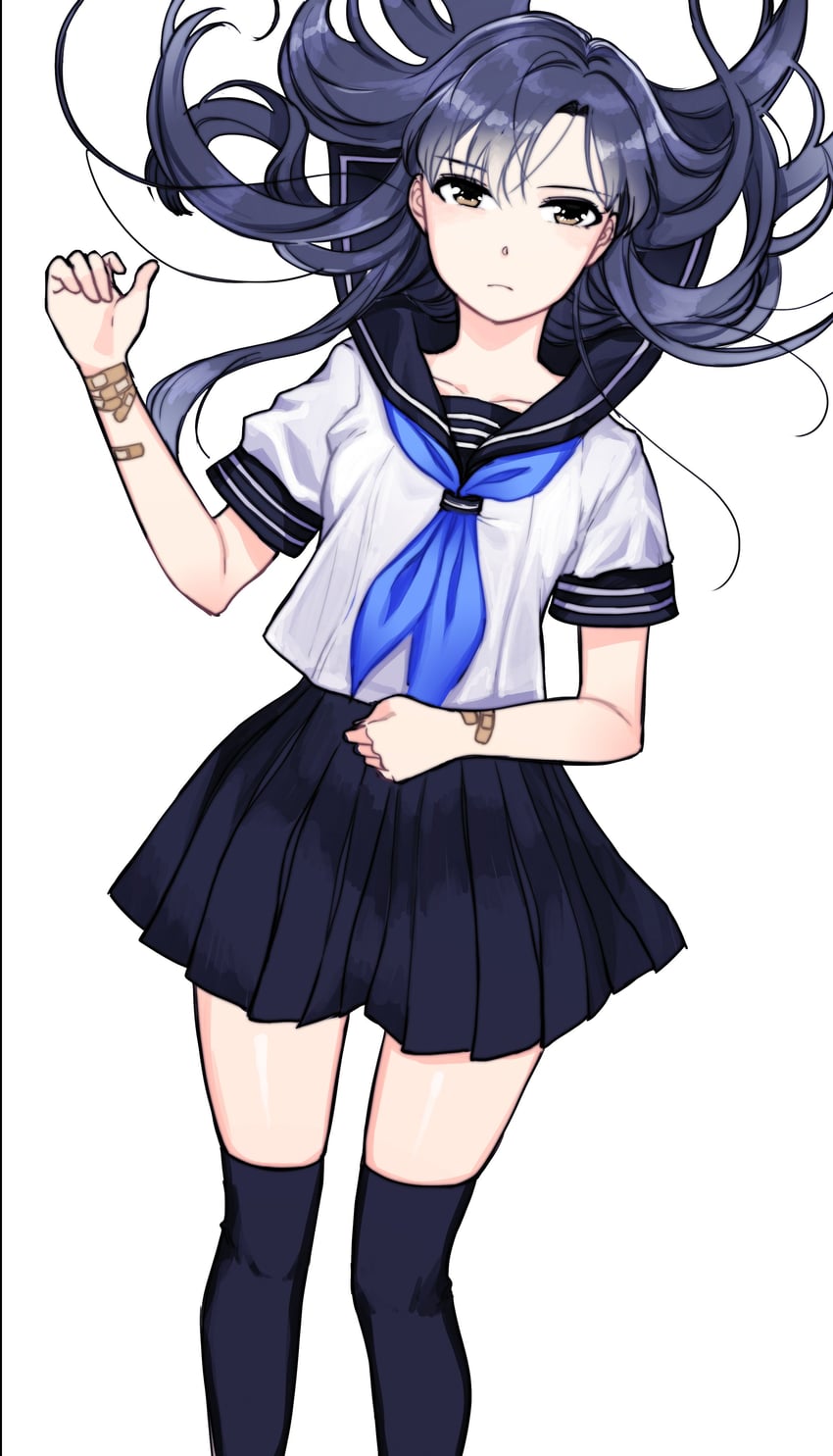 kisaragi chihaya (idolmaster and 2 more) drawn by 72producer