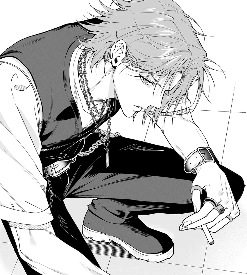 gokudera hayato (katekyo hitman reborn!) drawn by cheolsu_o
