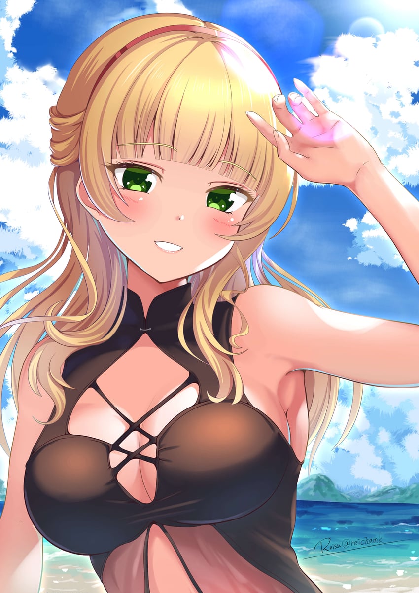 heanna sumire (love live! and 1 more) drawn by reisa-aisaka