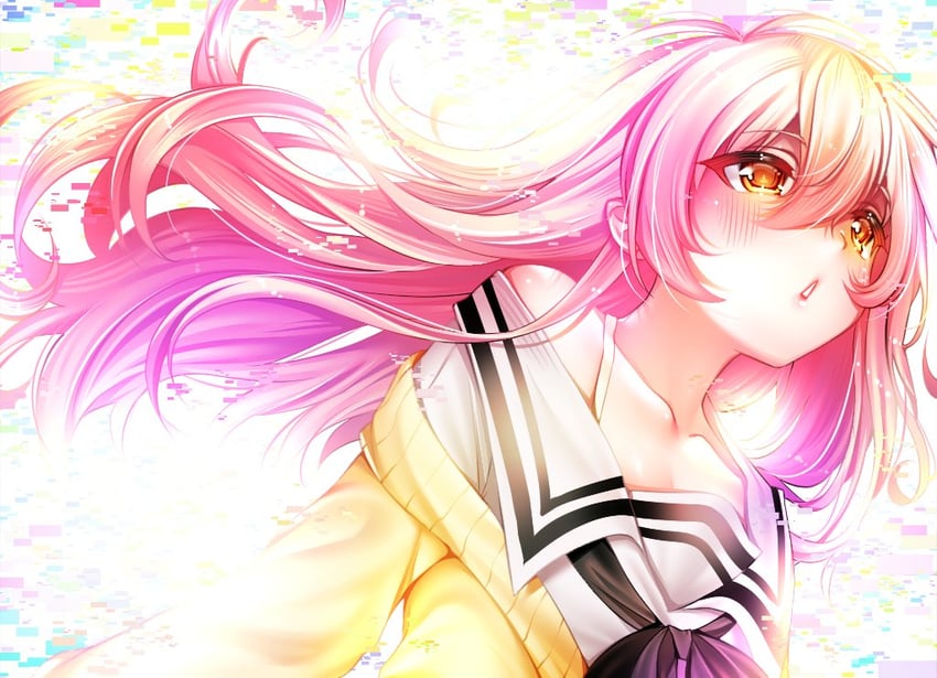 mukou aoi (kimi to kanojo to kanojo no koi.) drawn by maya_(vtuber)_(artist)