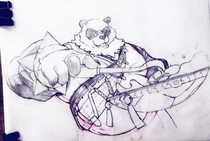 pan yinhu (zenless zone zero) drawn by tarone_workshop