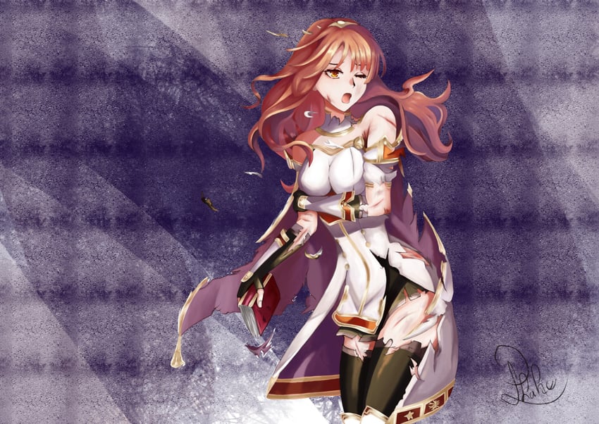 celica (fire emblem and 1 more) drawn by phalc0